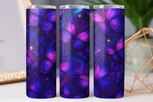Butterflies 3d Tumbler Wrap 20oz Art Png Graphics Review