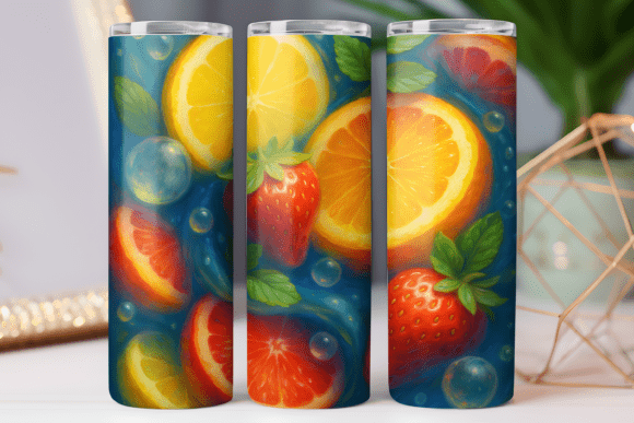 Fruit Print 3D Tumbler Wrap Review