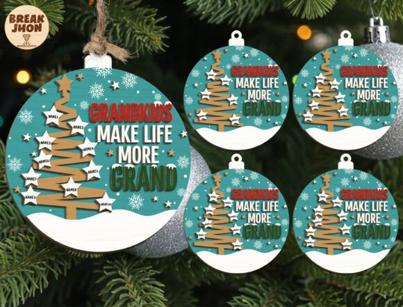 Grandkids Make Life More Grand Ornament Review
