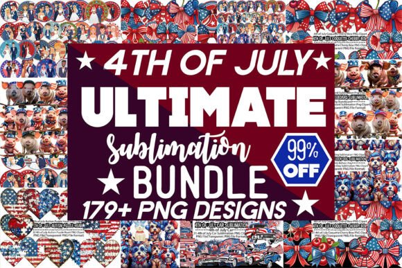 Mega 4th of July Sublimation Clipart Review